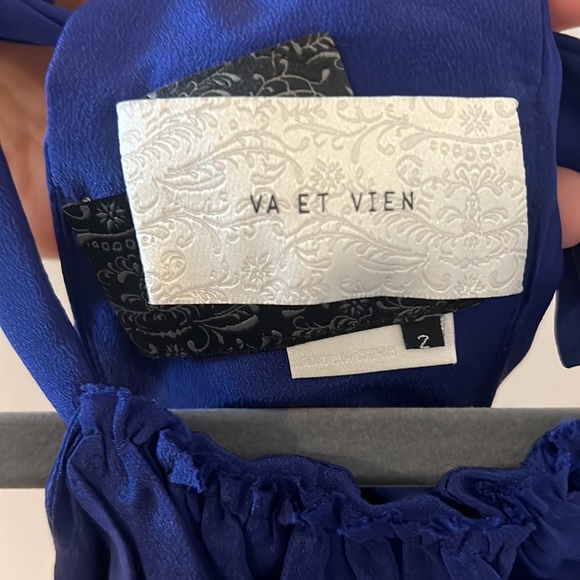 BHLDN Ruffled Racerback Dress - Blue - Picture 9 of 9